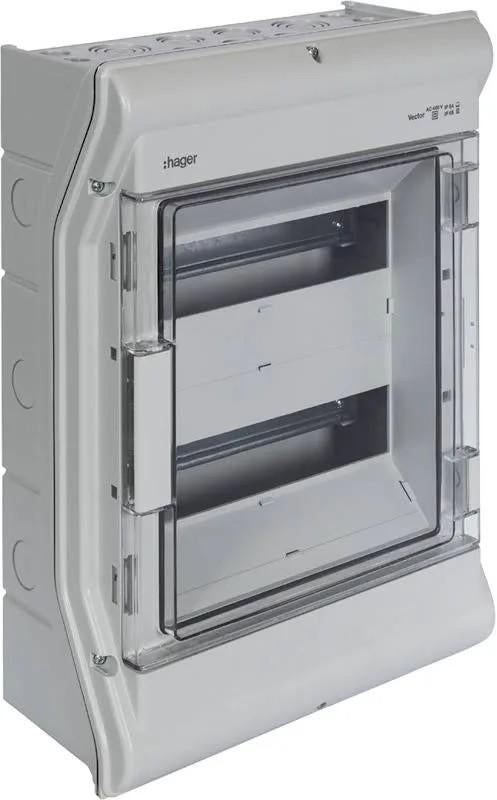 Hager Vector VE212F Verdeelkast - Gebruikt, Ophalen of Verzenden, Gebruikt, Overige typen