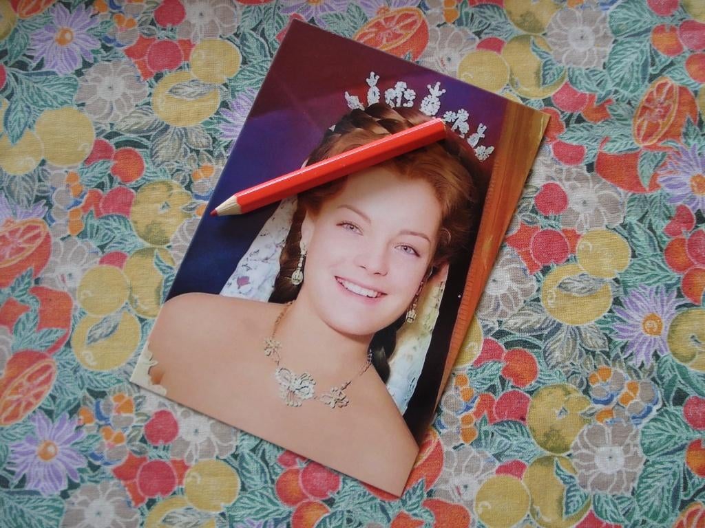 romy schneider/sissi/filmster/ fotokaart/ ###, Verzamelen, Verzenden, 1960 tot 1980, Ongelopen, Sterren en Beroemdheden