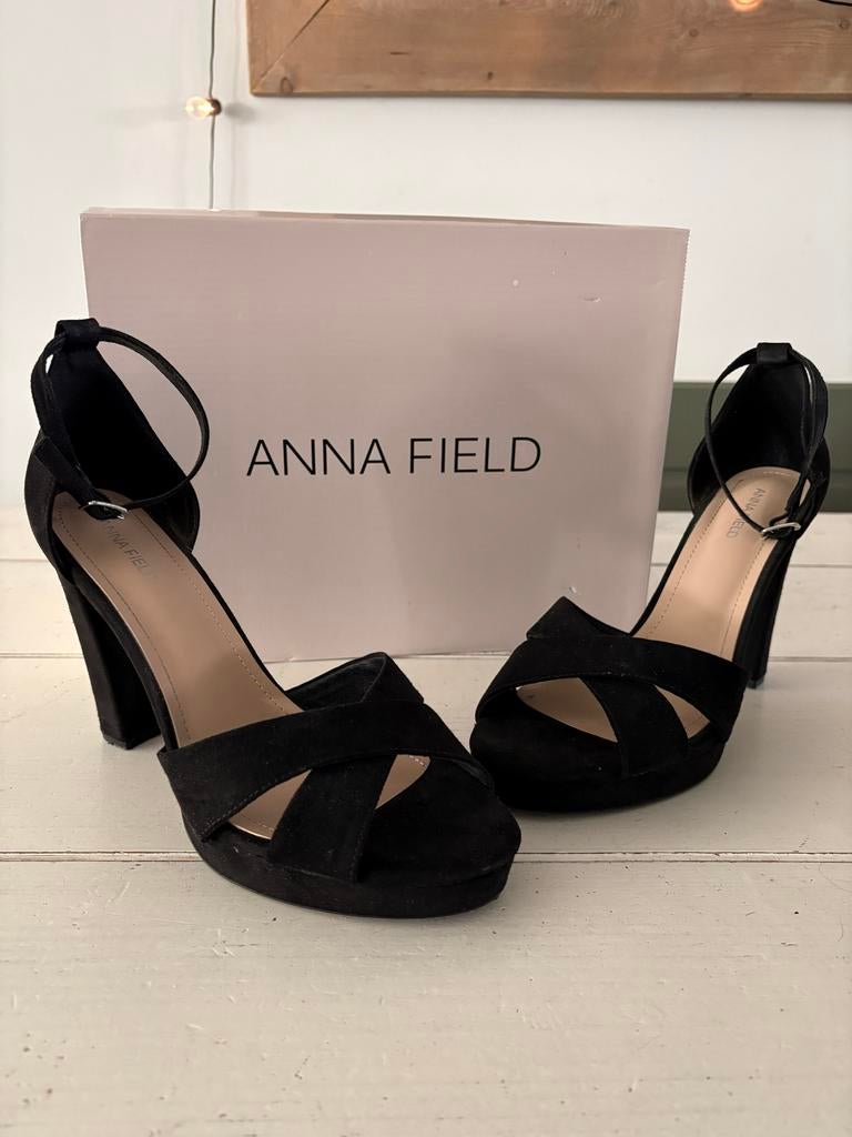 Anna Field- Prachtige zwarte hakken -  Maat 41, Pumps, Zwart, Ophalen of Verzenden, Zo goed als nieuw