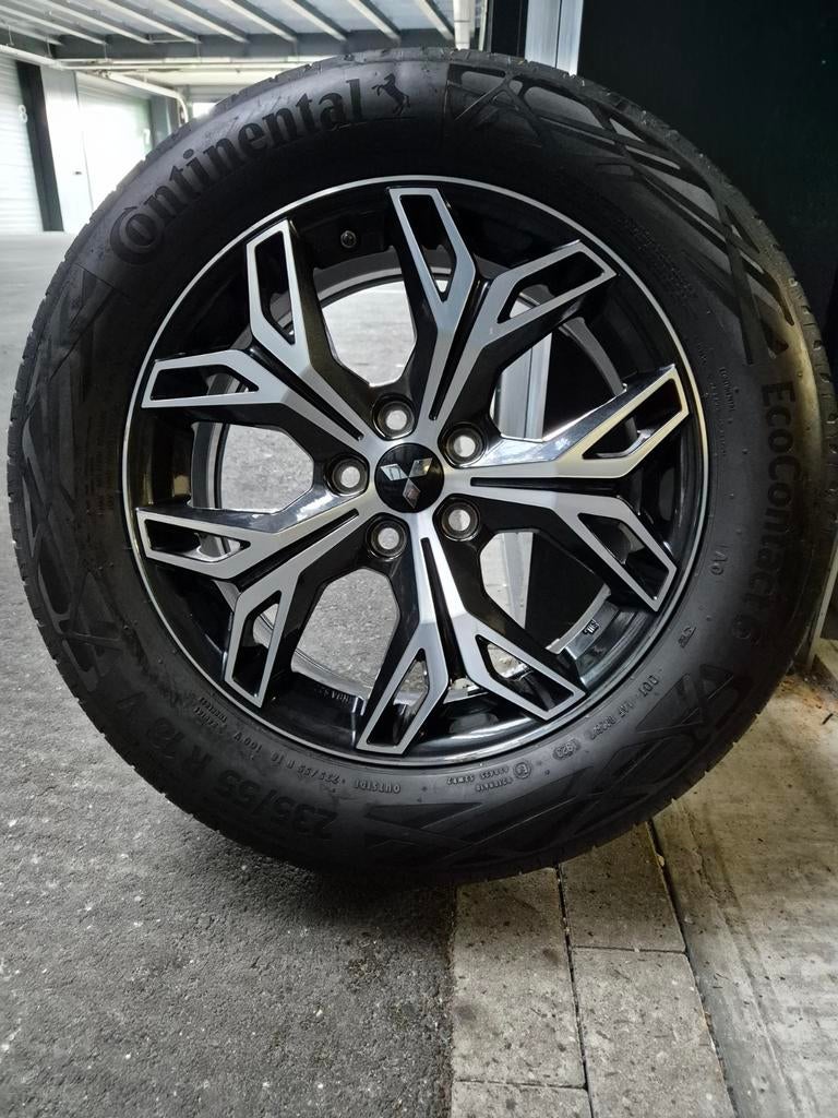 5x114.3 / 18inch ORGINEEL MITSUBISHI ZOMERSET MET TPMS, Auto-onderdelen, Banden en Velgen, Ophalen, 18 inch, Banden en Velgen