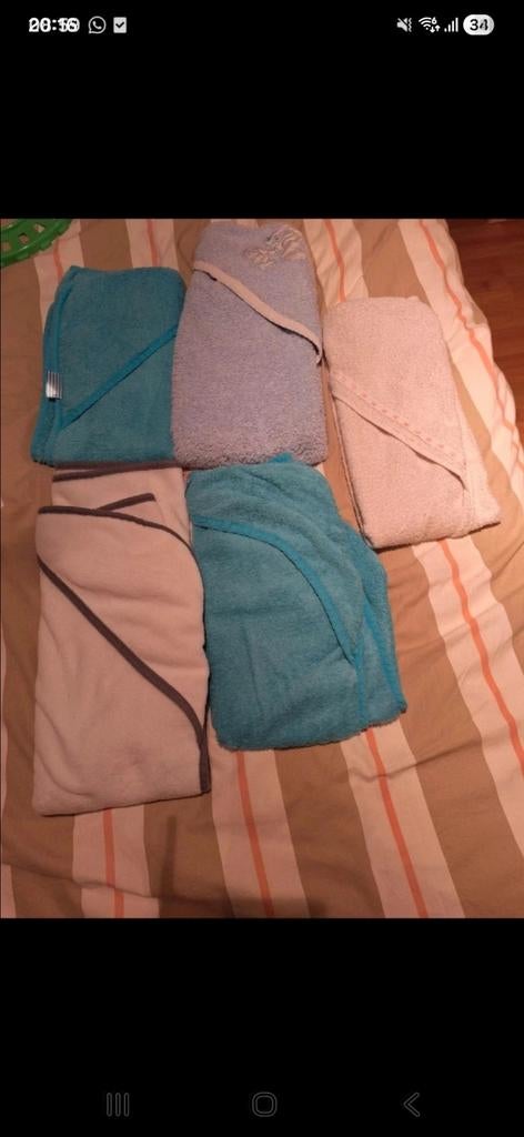 5 omslagdoeken te koop, Ophalen of Verzenden, Zo goed als nieuw