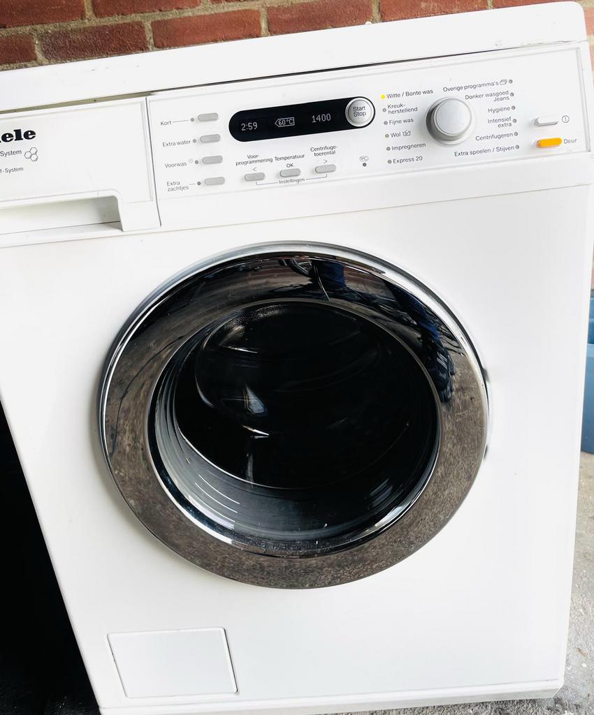 Mooie & Nette Miele SoftCare Wasmachine 7KG in top staat 👍, Ophalen of Verzenden, Zo goed als nieuw, Voorlader, 90 tot 95 cm