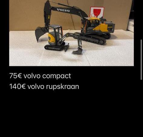 Volvo 1:32 schaalmodel, Ophalen of Verzenden, Auto, Overige merken