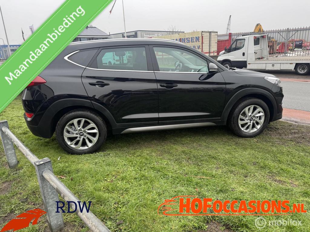 Hyundai Tucson 1.6 T-GDi Premium STOELVERW/ELEC. ACHTERKLEP, Voorwielaandrijving, Stof, Gebruikt, 1591 cc