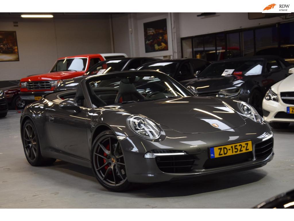 Porsche 911 Cabrio 991 3.8 Carrera S|Navi|Sport-Uitlaat|Deal, Automaat, Euro 5, Achterwielaandrijving, Gebruikt