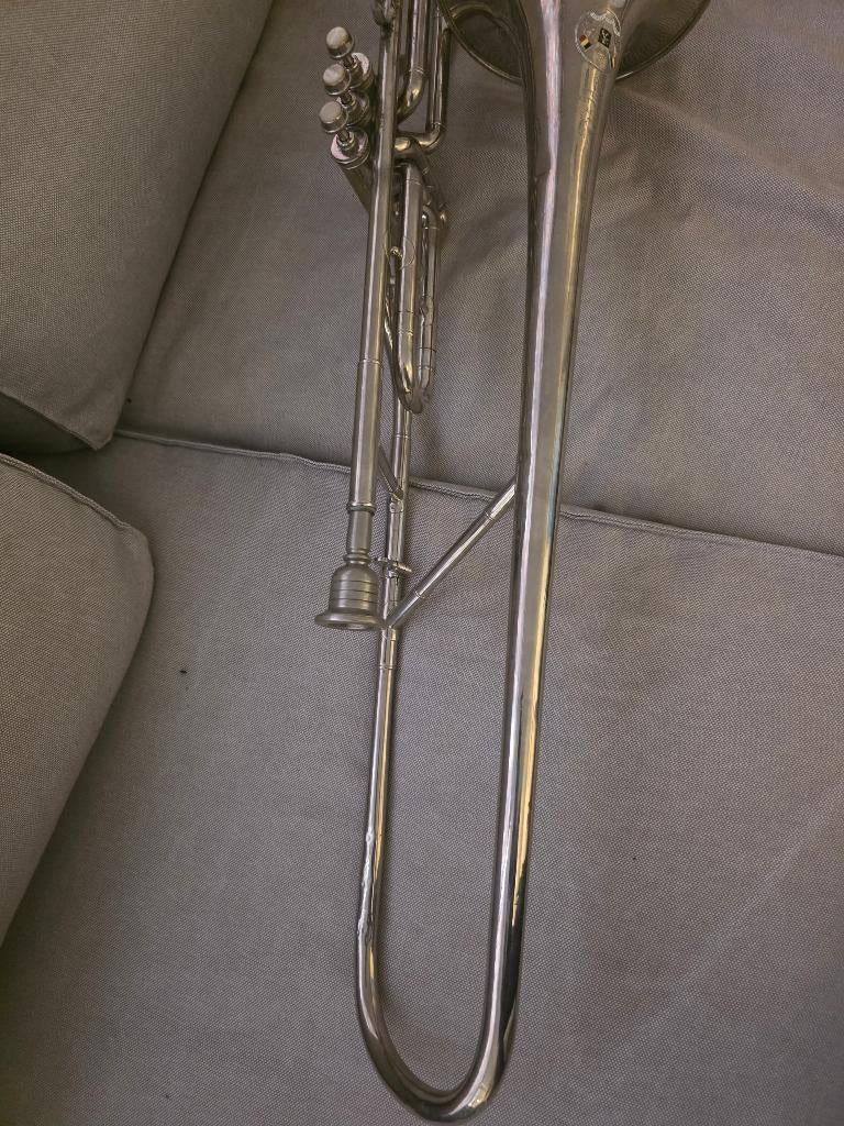 Mahillon Brussel Ventieltrombone, Ophalen, Gebruikt, Tenor, Met koffer