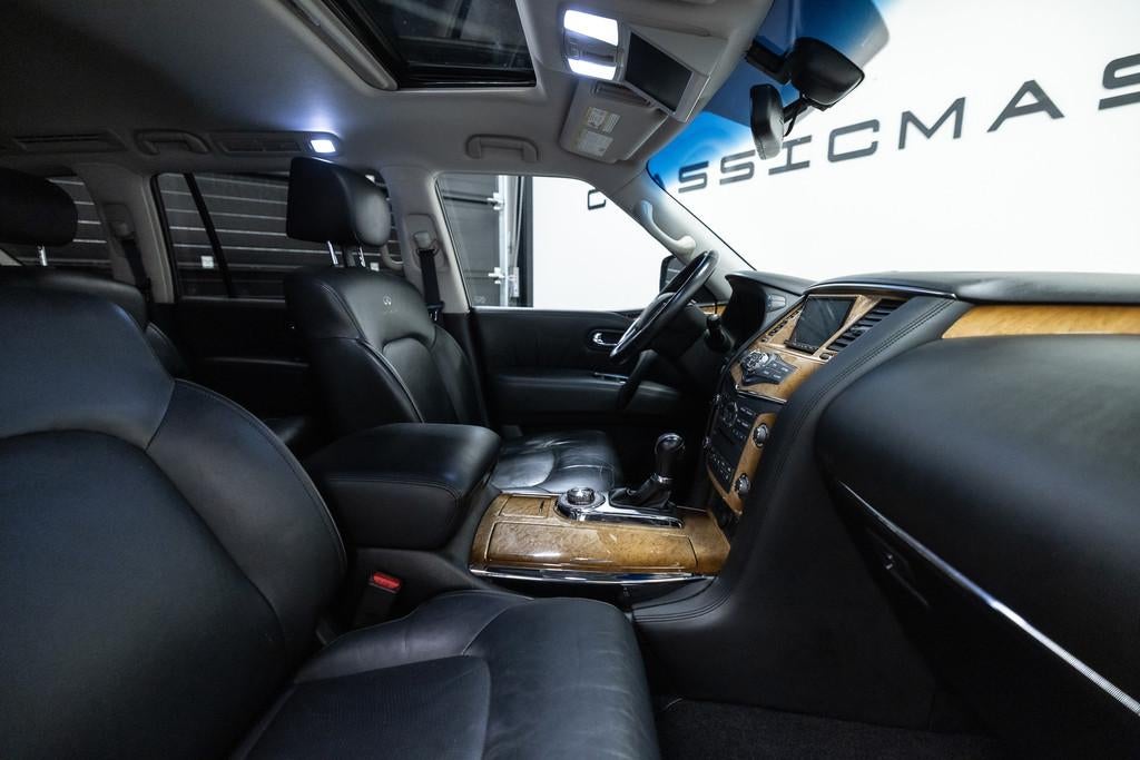 Infiniti QX 80 V8 6 persoonsuitvoering Dealer auto, Auto's, Infiniti, Automaat, Parkeersensor, Bedrijf, SUV of Terreinwagen
