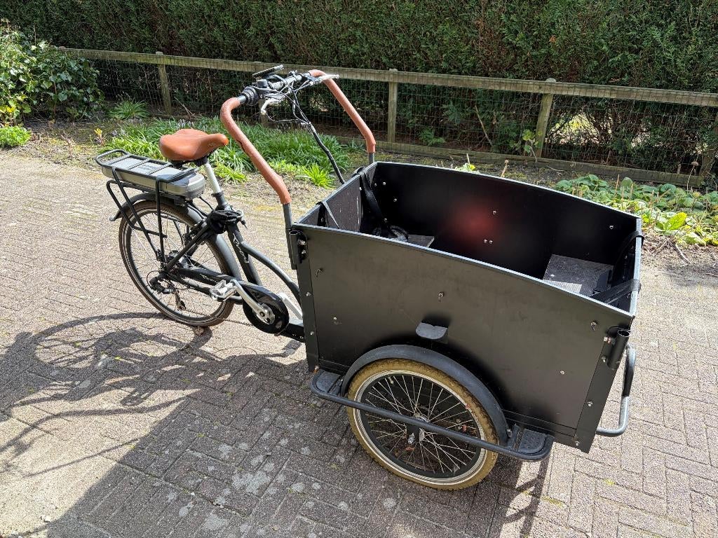 Leuke bakfiets (e-bike), 4 kinderen of meer, Gebruikt, Elektrisch, Ophalen