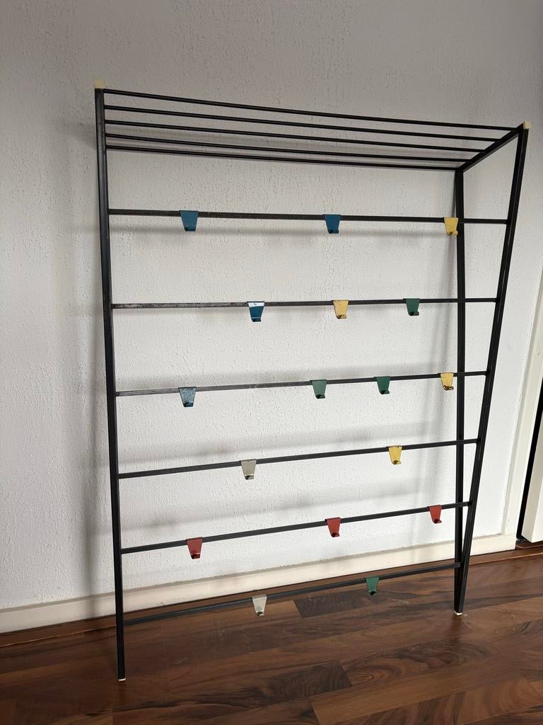 Vintage kapstok “Toonladder” Tjerk Reijenga voor Tomado, Gebruikt, Metaal, 150 tot 200 cm, Ophalen