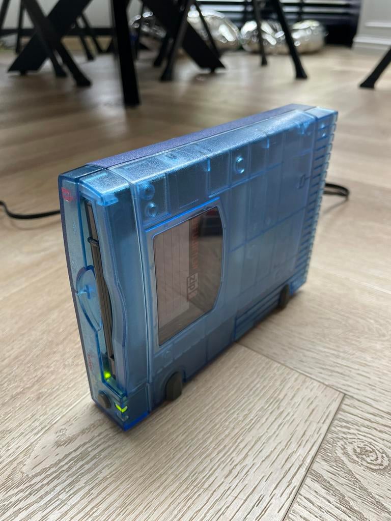 iOmega Zip drive parallel transparante case!, Ophalen of Verzenden, Iomega