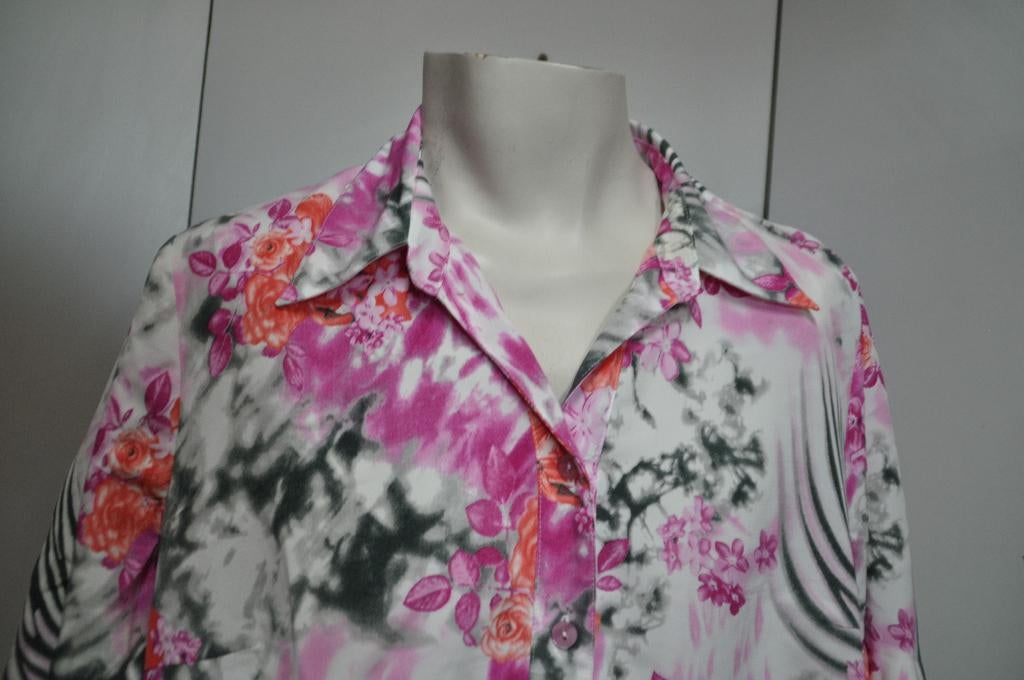DEF17 Sensia Blouse maat 48, Kleding | Dames, Ophalen of Verzenden, Zo goed als nieuw, Maat 46/48 (XL) of groter, Roze