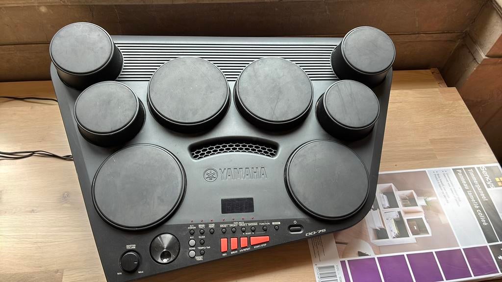 Yamaha dd-75 elektrisch drumstel, Muziek en Instrumenten, Drumcomputers, Ophalen, Zo goed als nieuw, Yamaha