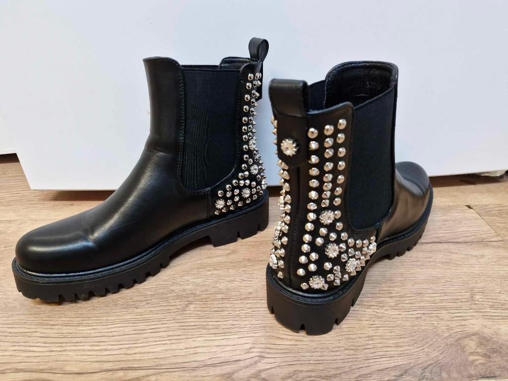 Gave Boots, Kleding | Dames, Schoenen, Zwart, Lage of Enkellaarzen, Ophalen of Verzenden, Zo goed als nieuw