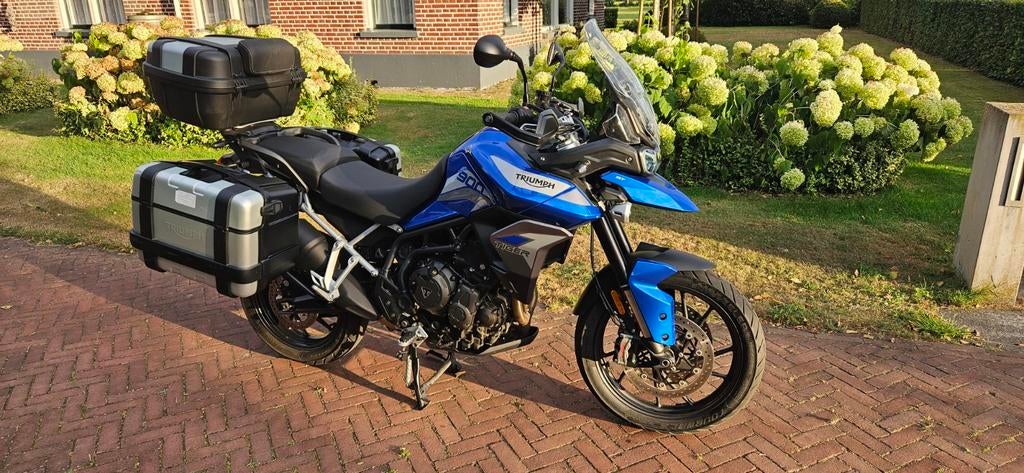 Triumph tiger 900 gt caspian blue oktober 2022