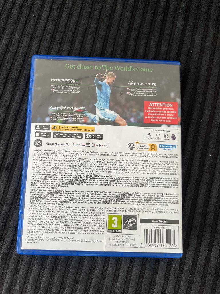 Fc 24 ps5, Ophalen, Gebruikt