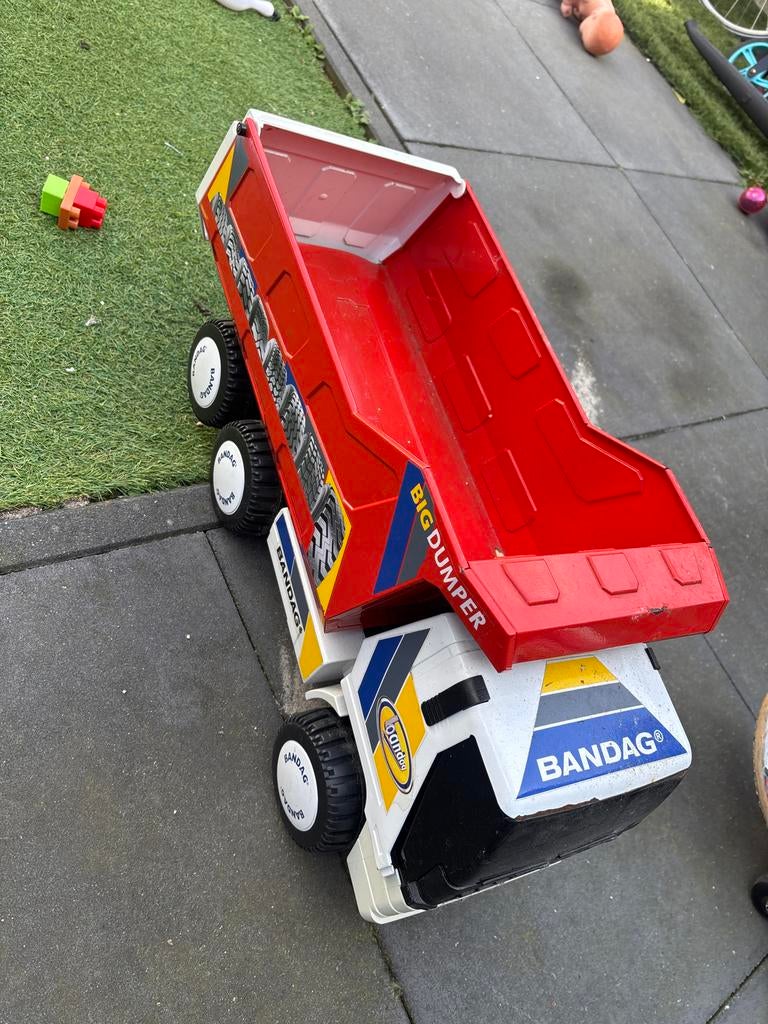 Grote Bandag Big Dumper kiepwagen speelgoed, Ophalen of Verzenden, Gebruikt