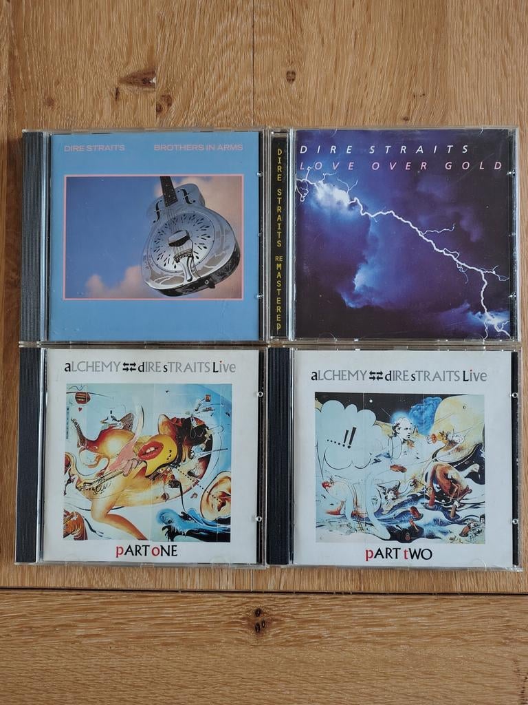 4 x CD Dire Straits, Ophalen, Zo goed als nieuw, Poprock