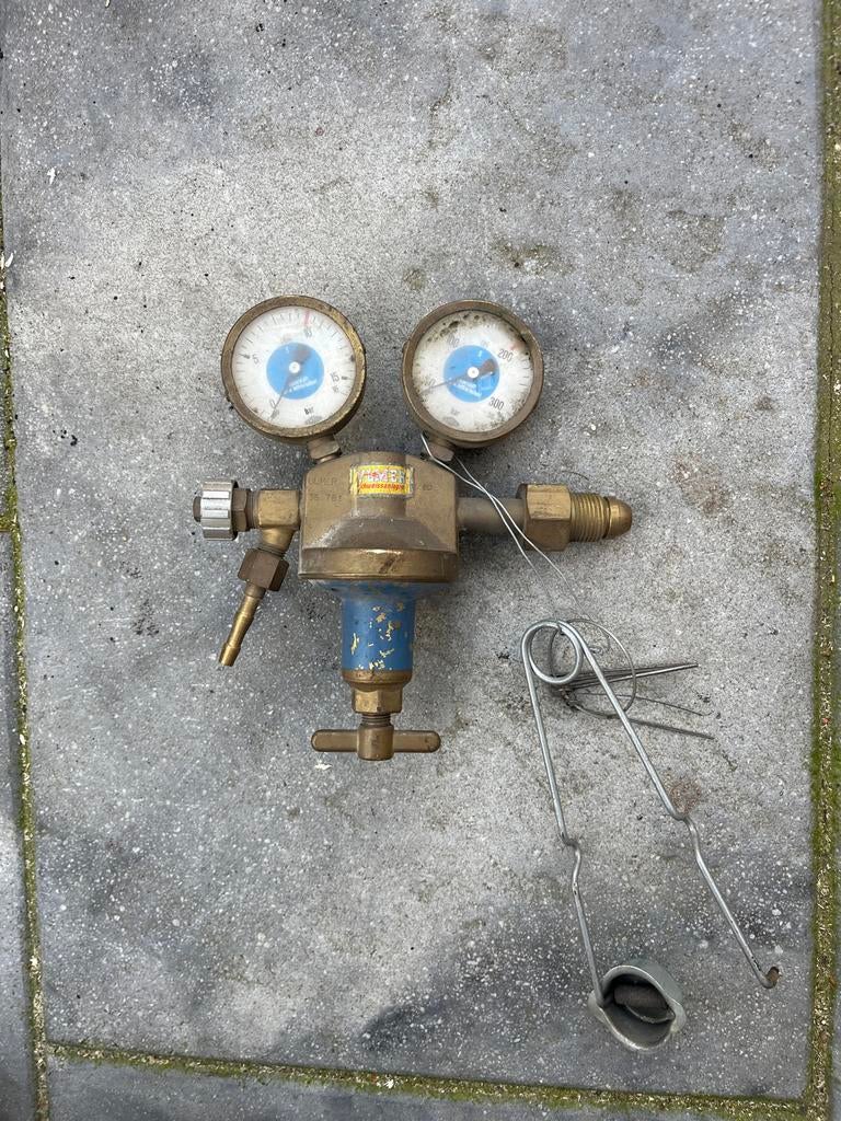 Ulmer Schweißanlagen Drukregelaar Zuurstof, Ophalen, Gebruikt, Overige typen