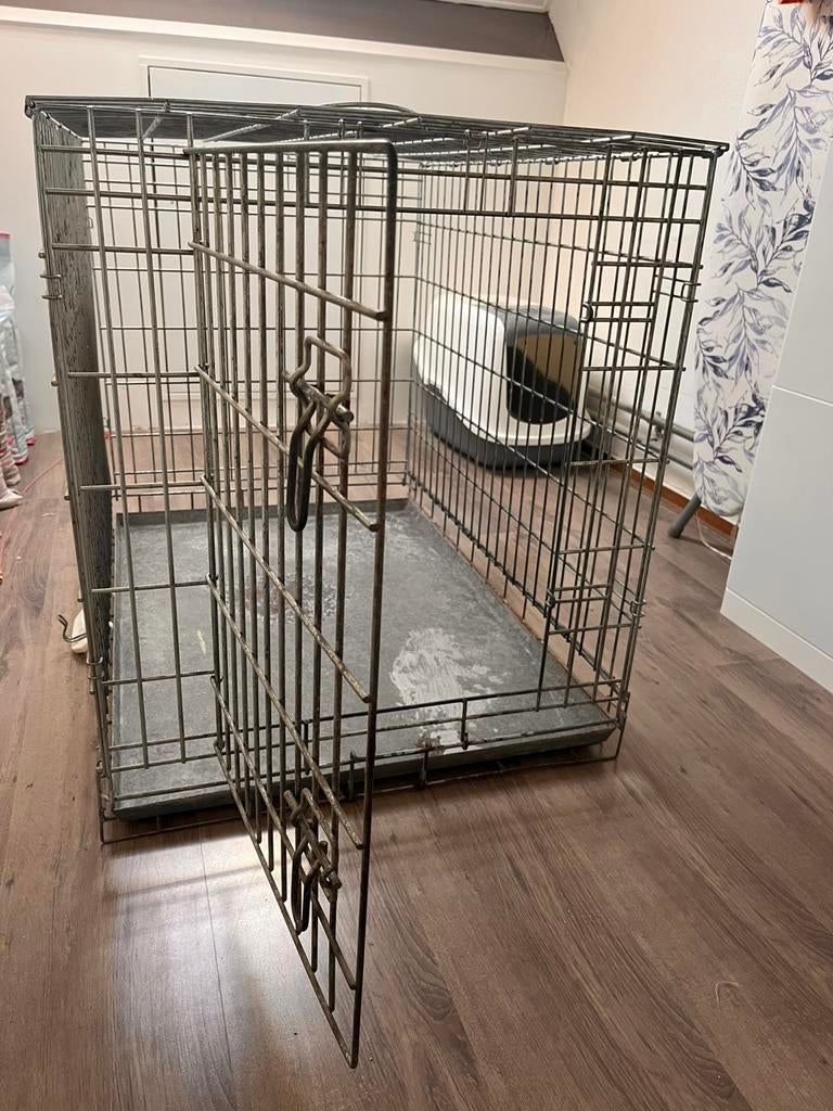 Hondenbench, Dieren en Toebehoren, Ophalen, Gebruikt, 65 tot 100 cm, Hondenhok