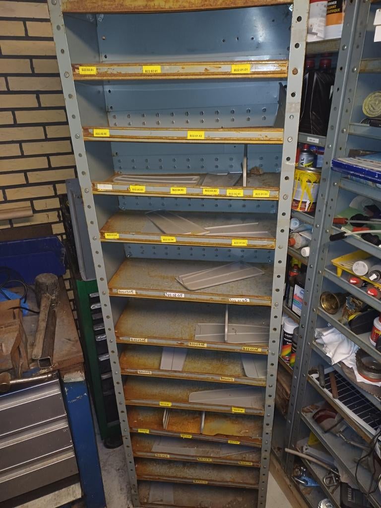 Magazijnkast 60x30x200cm, Ophalen of Verzenden, Gebruikt