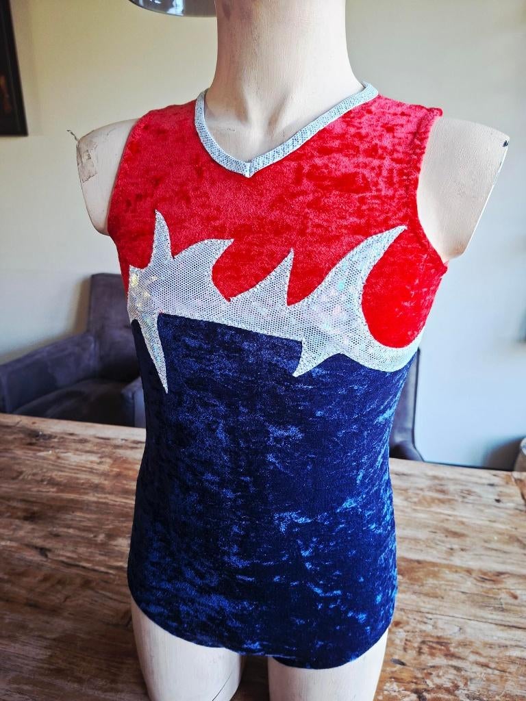 Turnpakje maat 128 en 140, Sport en Fitness, Turnen, Nieuw, Turnpak(je), Rood, Kindermaat 122 t/m 140