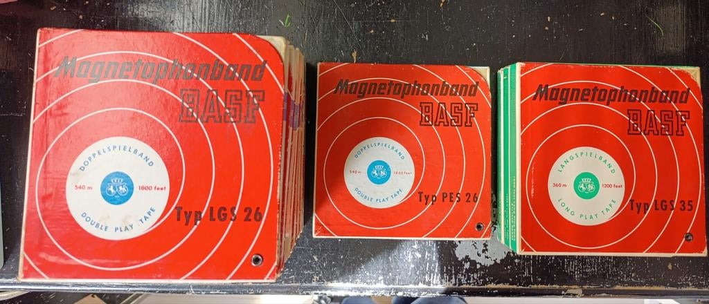 BASF banden, 12 stuks, Audio, Tv en Foto, Bandrecorders, Ophalen of Verzenden, Onderdeel