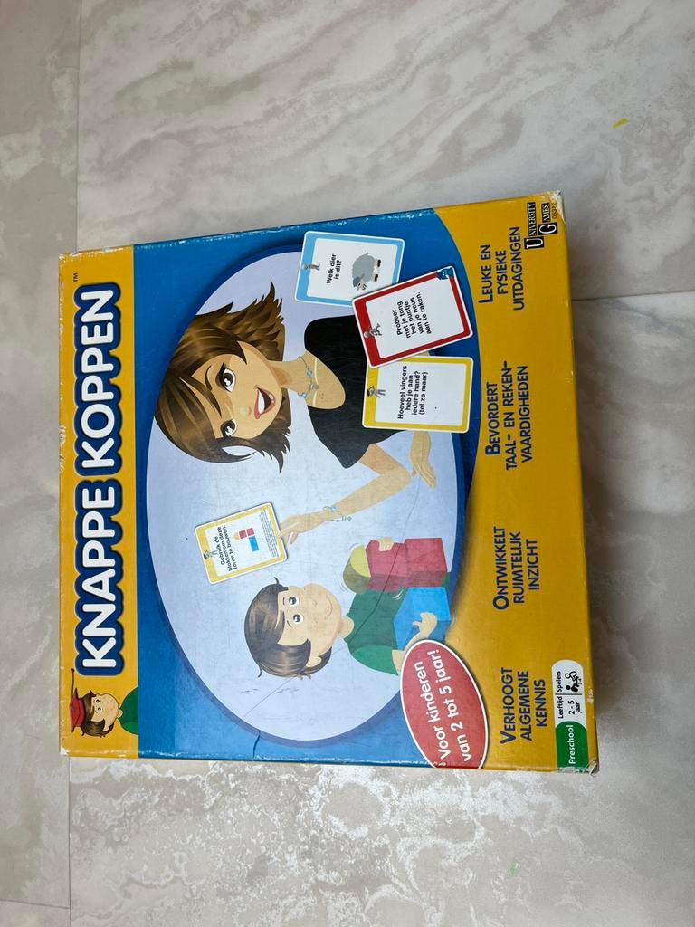 Knappe Koppen bordspel, Ophalen, Zo goed als nieuw