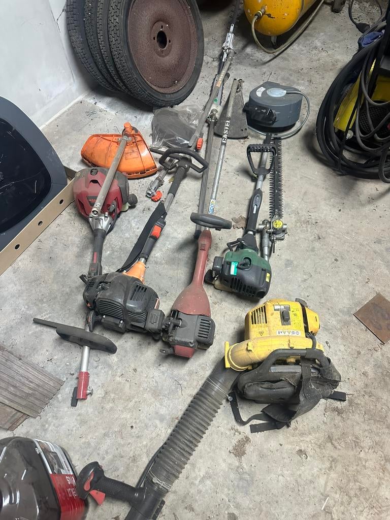 Diversen tuin machines, Tuin en Terras, Ophalen, Gebruikt, Benzine