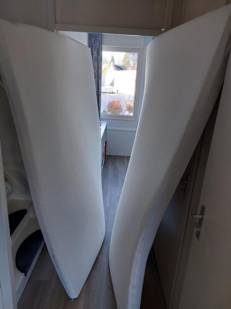 Bed toppers 2 stuks te koop, Caravans en Kamperen, Ophalen