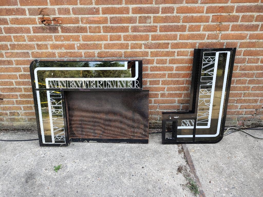 Front + boven paneel Seeburg entertainer jukebox, Verzamelen, Ophalen, 1950 tot 1960, Seeburg