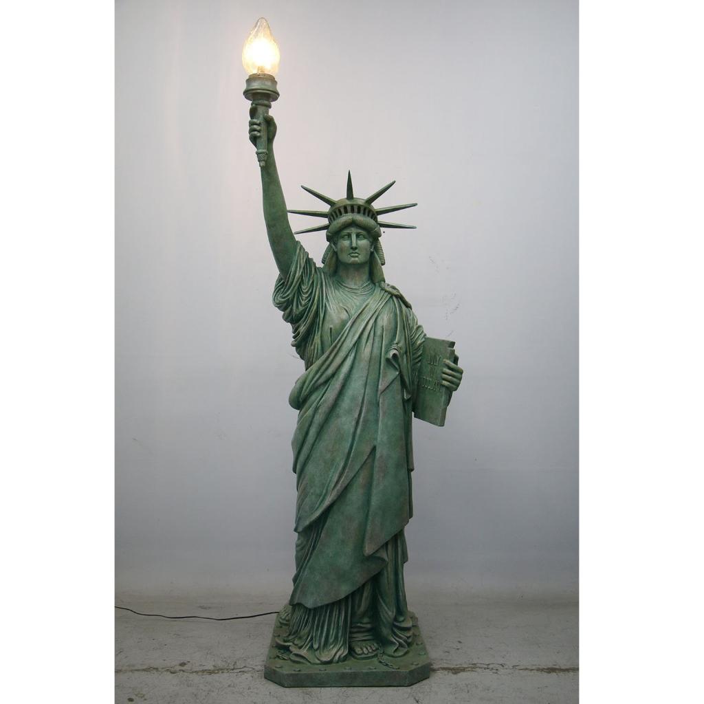 Statue of liberty 271 cm - vrijheidsbeeld met lamp, Verzamelen, Beelden en Beeldjes, Ophalen, Nieuw