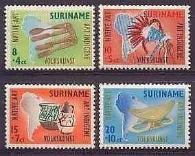 @@ Suriname 336-339 postfris of ongebruikt @@, Verzenden, Postfris