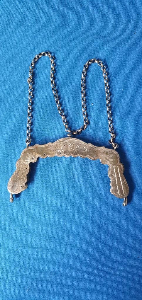 19e eeuwse  ZILVEREN TASBEUGEL, Antiek en Kunst, Antiek | Goud en Zilver, Ophalen of Verzenden