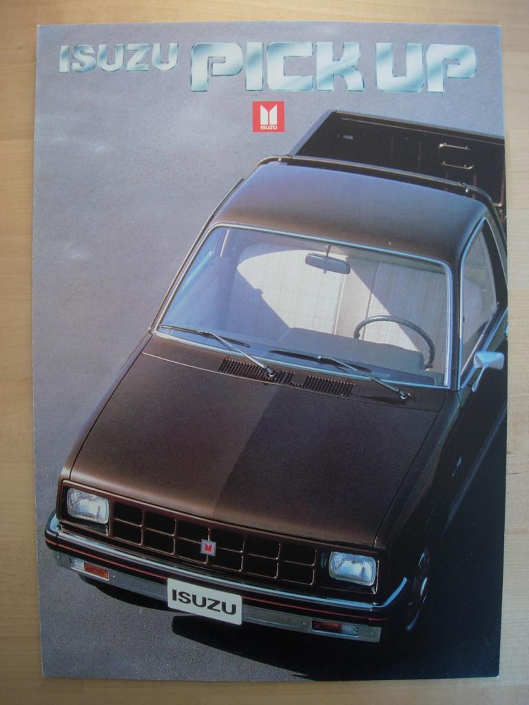 Isuzu KB Pick-Up Brochure 1983 – Pickup Pick up, Ophalen of Verzenden, Zo goed als nieuw, Overige merken, Isuzu