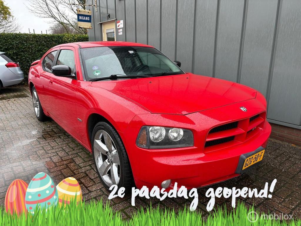 Dodge Charger R/T 5.7 HEMI AUTOMAAT//5.7//STOELVERW//NAVI//, Auto's, Dodge, Euro 5, Leder, Bedrijf, Geïmporteerd