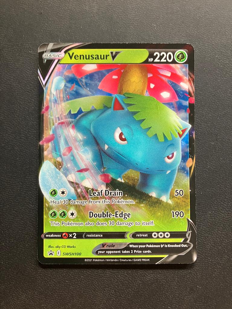 Pokemon Venusaur SWSH100 Promo, Hobby en Vrije tijd, Verzamelkaartspellen | Pokémon, Ophalen of Verzenden, Nieuw, Losse kaart