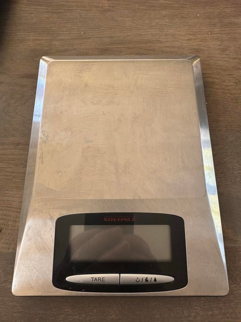 Soehnle keukenweegschaal Optica, Keukenweegschaal, 1 tot 500 gram, Ophalen of Verzenden, Digitaal
