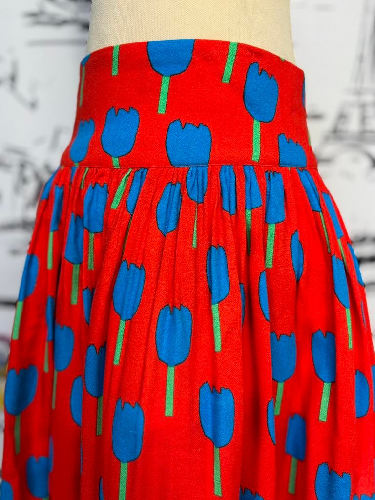 Stella McCartney kids rok met tulpen maat 6, Customercare@smc.com, Stella McCartney EU, Zo goed als nieuw, Jurk of Rok