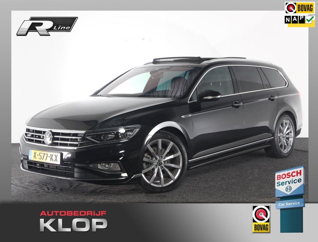 Volkswagen Passat Variant 1.5 TSI R-Line, 730 kg, 4 cilinders, 150 pk, Zwart