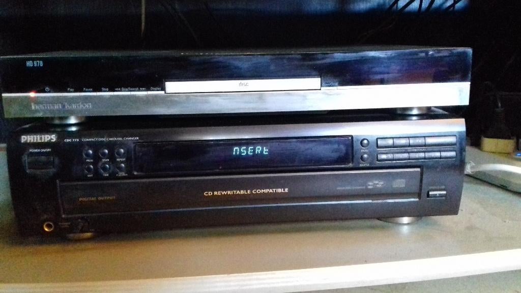 Philips CDC 775  5 CD Wisselaar, Ophalen, Gebruikt, Philips, Wisselaar