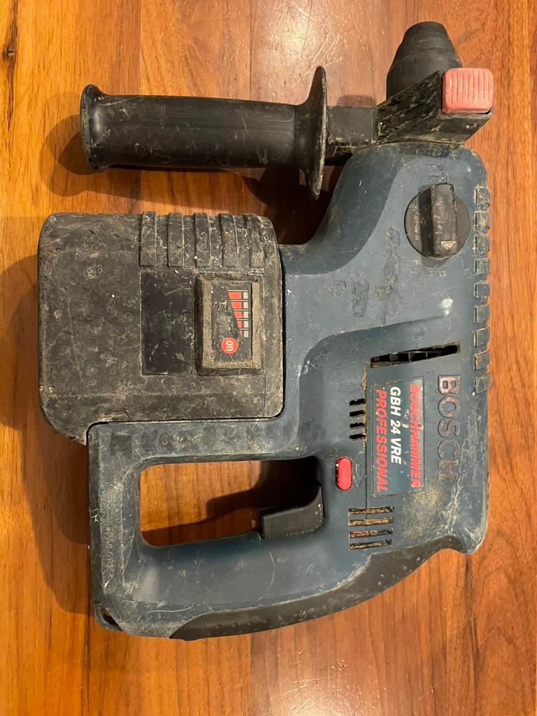 Bosch GBH 24, Gebruikt, Boor- en/of Breekhamer, Ophalen of Verzenden, Variabele snelheid