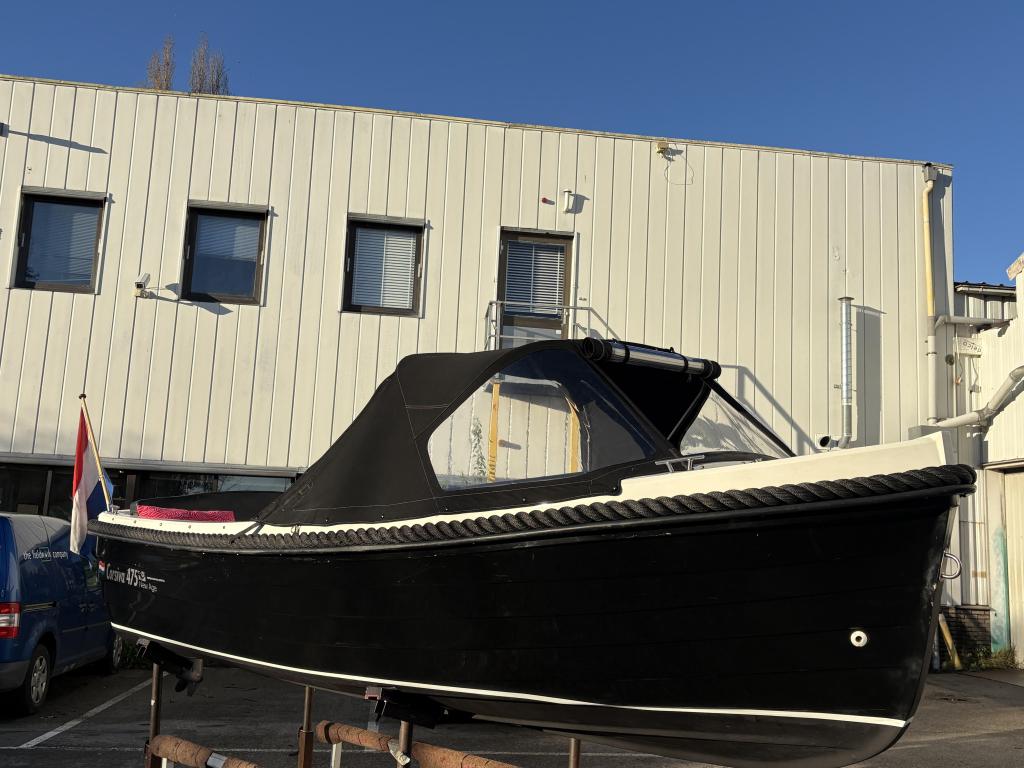 Corsiva 475 + Mercury 9.9pk + Tafel + Zonnedek + NWE Trailer, Gebruikt, Tot 10 pk, 3 tot 6 meter, Polyester