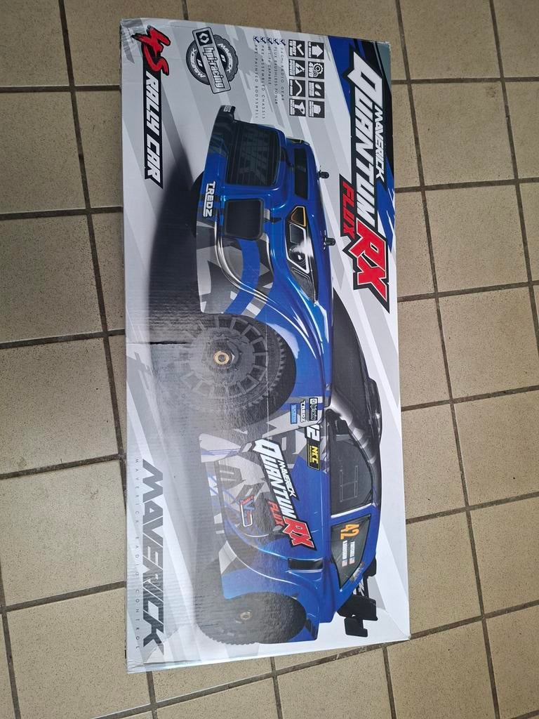 Maverick quantum rx flux 4s rally, Hobby en Vrije tijd, Modelbouw | Radiografisch | Auto's, Ophalen of Verzenden, Zo goed als nieuw