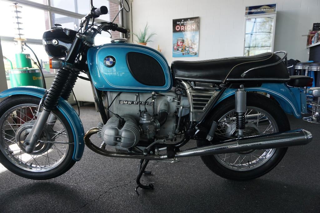 Topstaat/Concoursstaat !! Originele NL BMW R 75/5 1974, Motoren, D, 750 cc, 2 cilinders, Overig