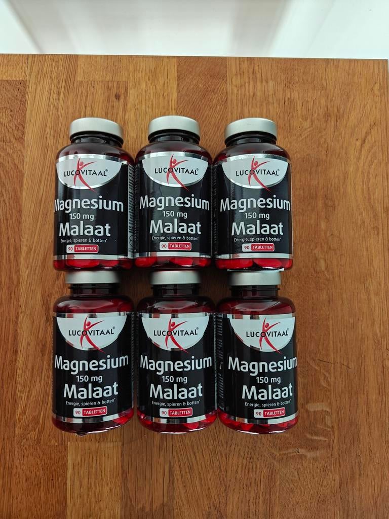 Magnesium Malaat 150gr Lucovitaal nieuw, Ophalen of Verzenden