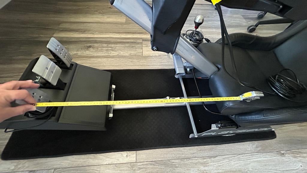 Playseat met Thrustmaster T300RS GT-stuur en TH8A-Shifter, Ophalen, Zo goed als nieuw, Playseat of Racestoel, PlayStation 3