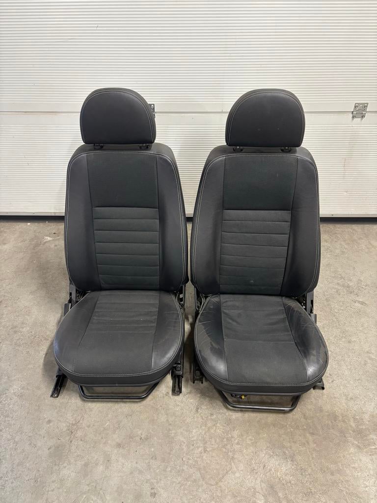 Voorstoelen Land Rover Defender Puma - Zwart, Auto-onderdelen, Interieur en Bekleding, Ophalen, Gebruikt, Land Rover