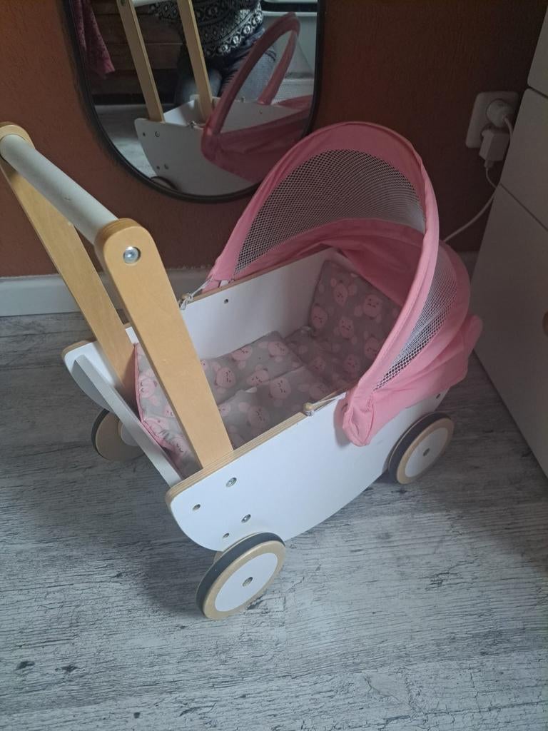 Poppenwagen, Ophalen, Gebruikt, Babypop