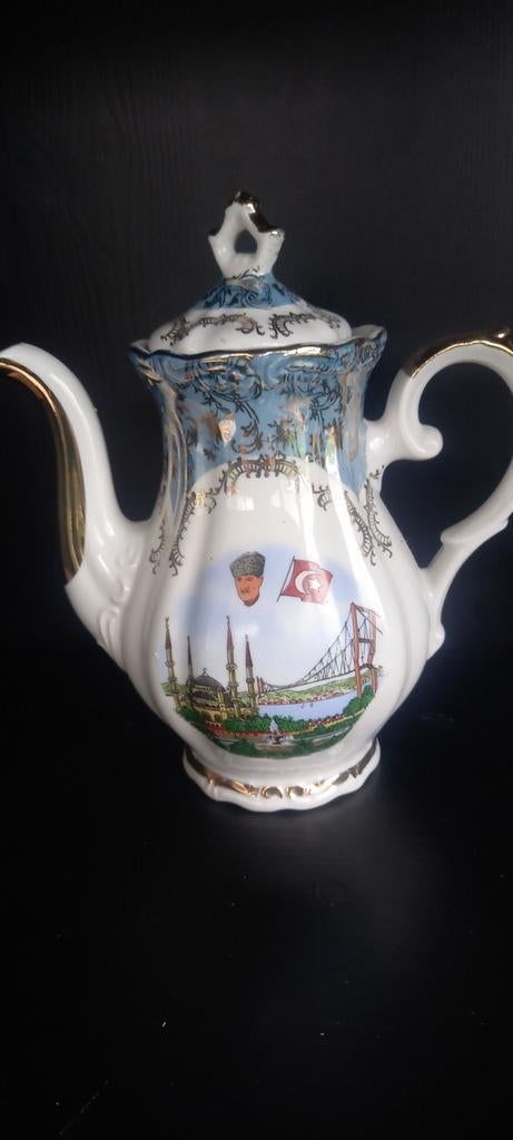 Turkse theepot, Antiek en Kunst, Ophalen of Verzenden