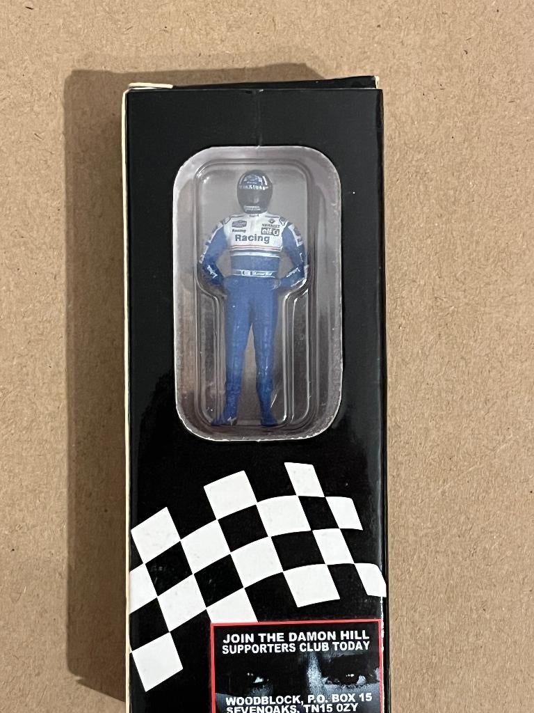 Minichamps F1 1:43 Figure Damon Hill 1996 in OVP, Ophalen, Zo goed als nieuw, Auto, MiniChamps